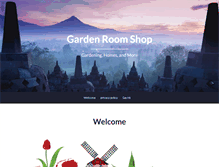 Tablet Screenshot of gardenroomshop.com